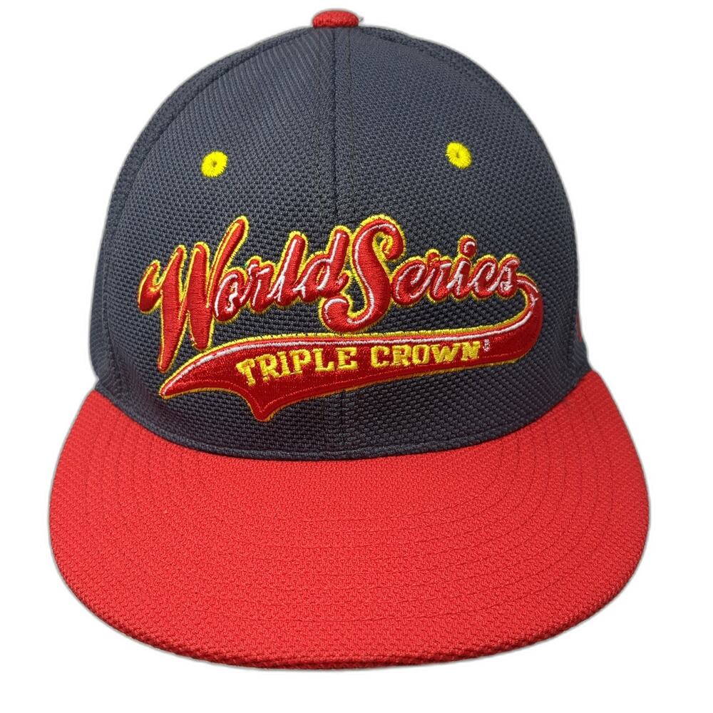 World Series Triple Crown Park City Fitted Baseball Cap Multi XL Zephyr Zhats